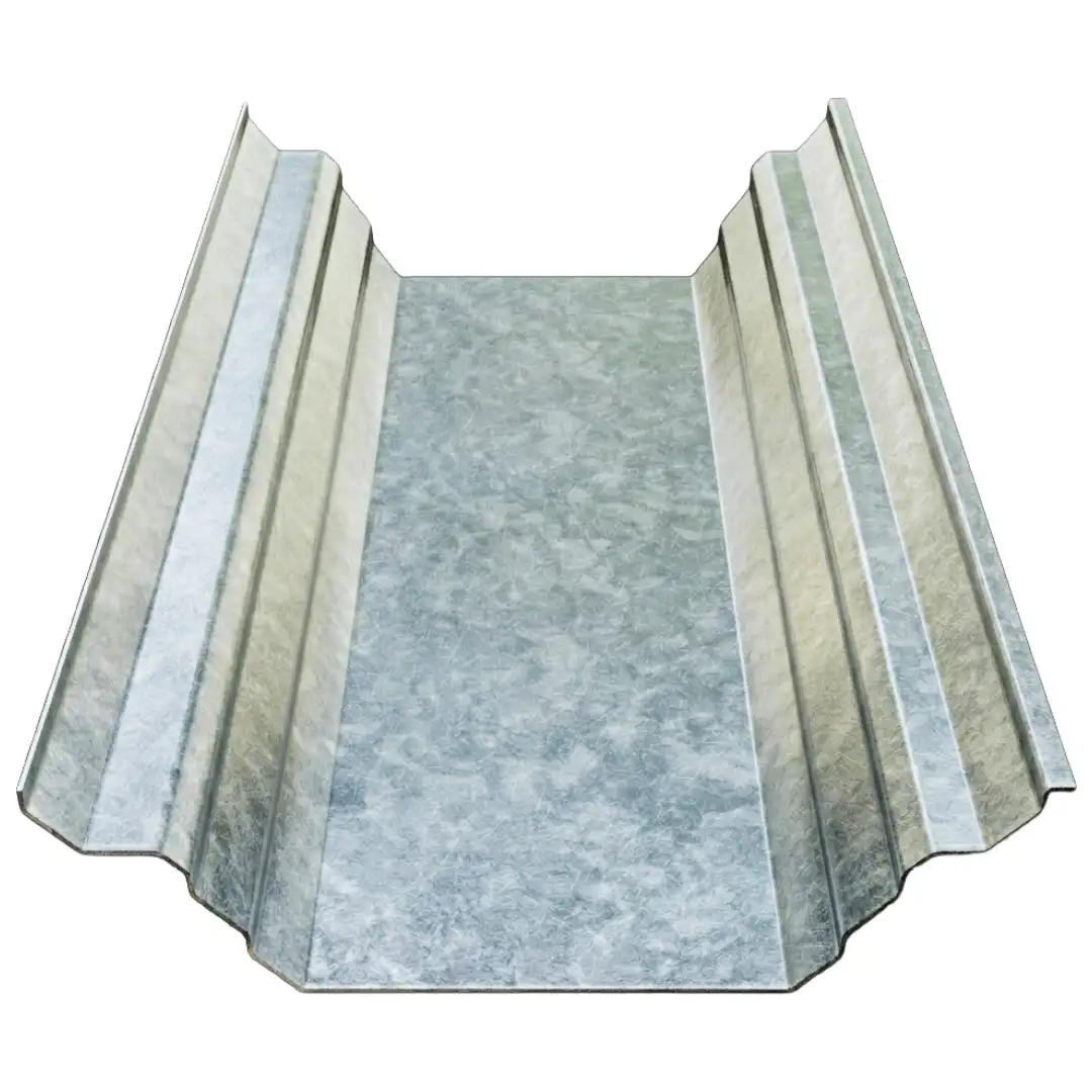 Lámina trapezoidal R-45 de acero Ternium para techumbres y muros industriales