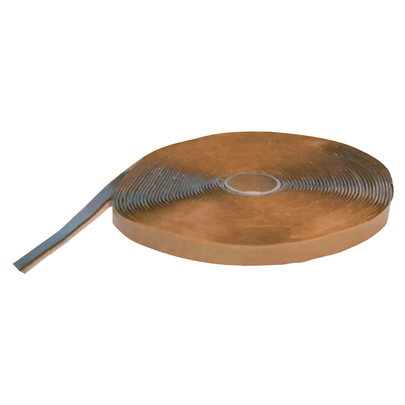 Rollo de cinta de sellador de butilo para impermeabilizar traslapes de lámina
