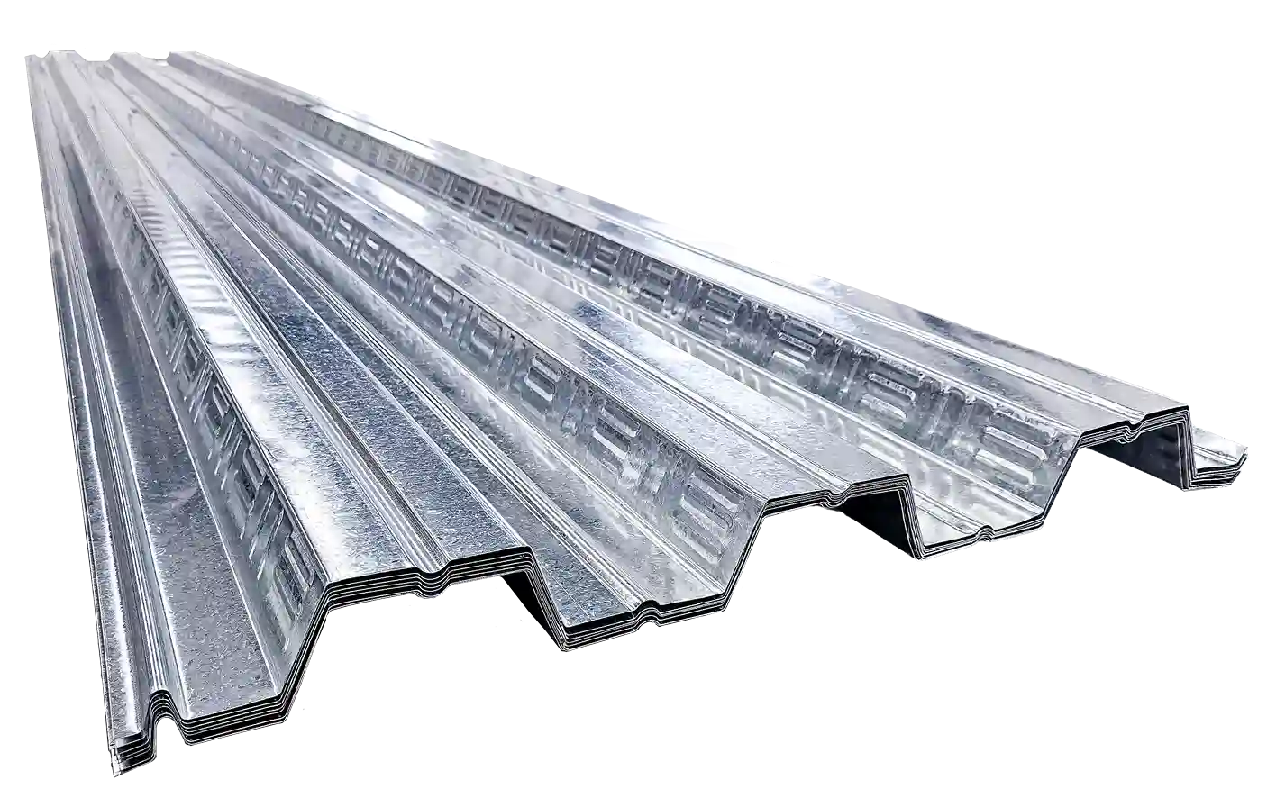 Lámina Losacero Metal Deck 25 de acero Ternium para entrepiso estructural